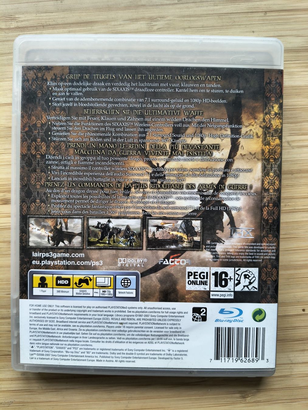 Giochi: Lair (PS 3) – Usato da Riedholz venduto da ste_96cd 1