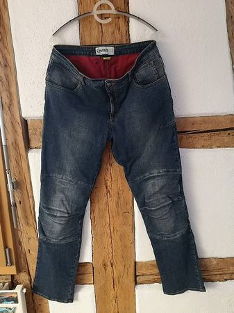 Damen Motorrad Jeans Valeno mit Knieprotektoren