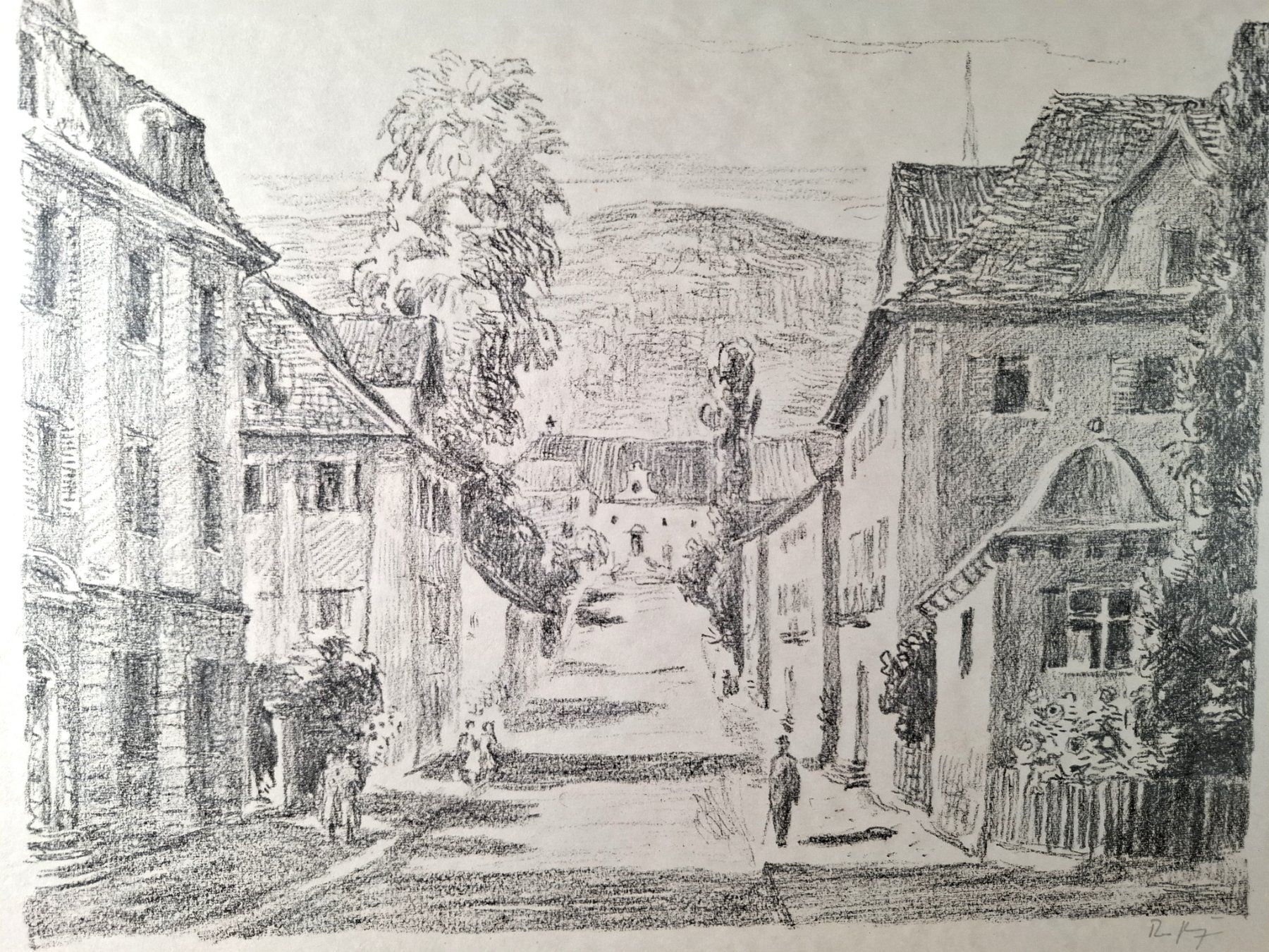 Grafica & Litografie: RORSCHACH MARIABERG THEO GLINZ  Originallitho – Usato da Wil SG venduto da Restwert_Wil 1