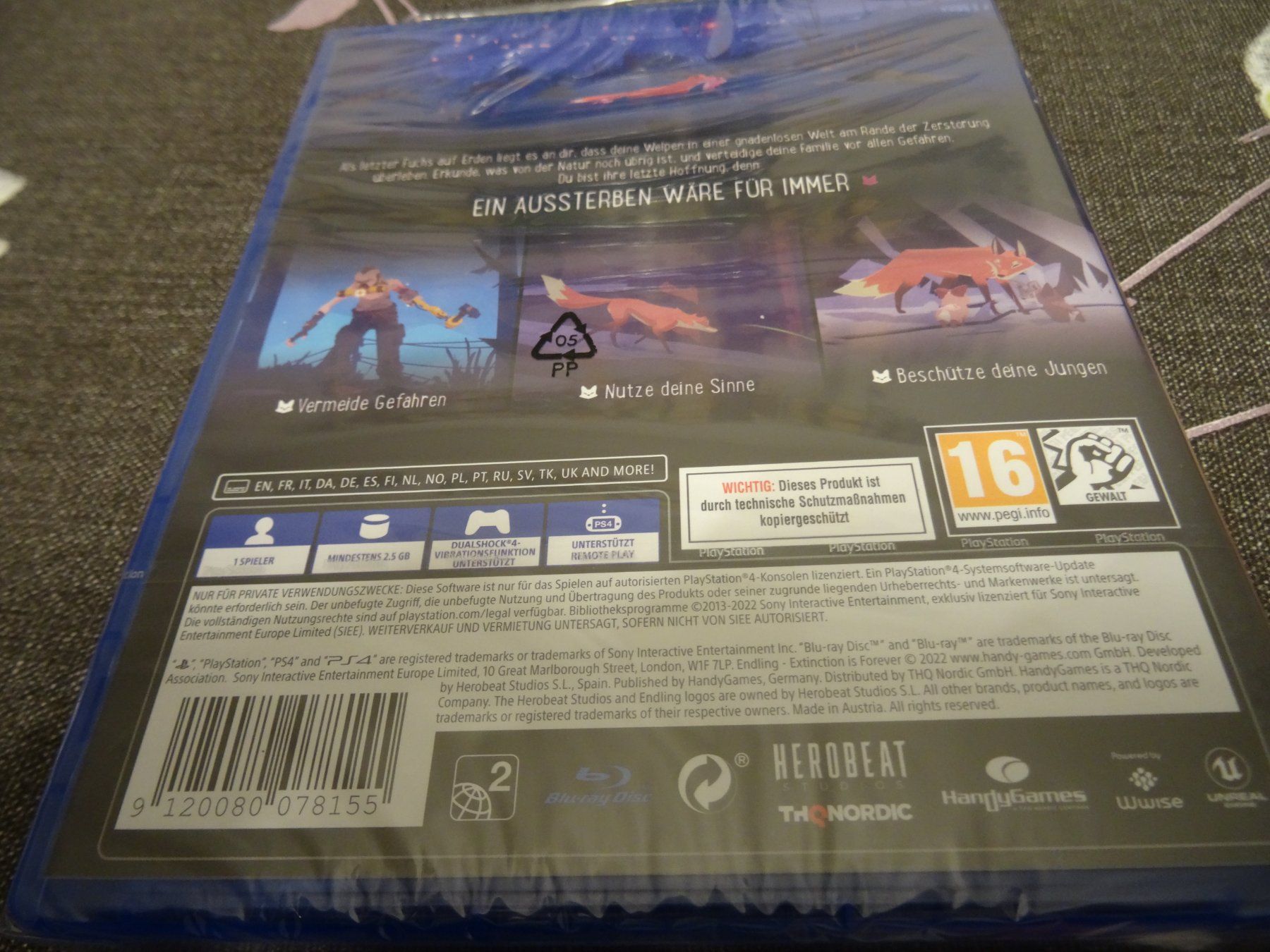 Giochi: Endling - Extinction is Forever PS4 NEUWARE – Nuovo e nell'imballaggio originale da Olten venduto da Disc-Ausverkauf 1