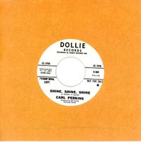 Single 45 rpm (promo) - CARL PERKINS Shine Shine Shine + 1
