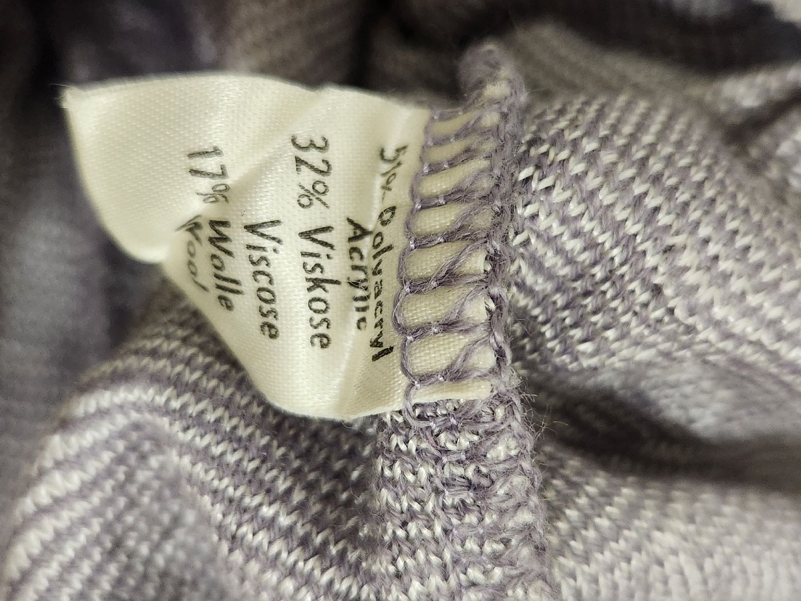 Maglioni & Felpe: Pull en maille Wolford gris blanc taille 38  – Usato da Niedergösgen venduto da Eva2410 4