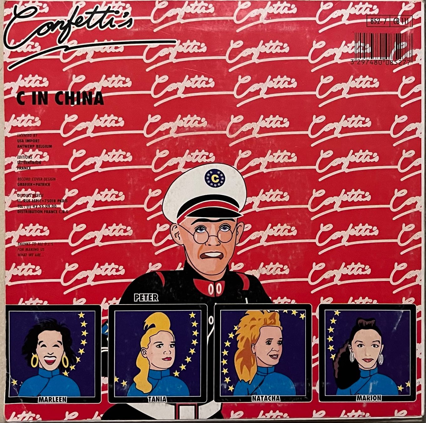 Schallplatten: CONFETTI'S - C IN CHINA – Gebraucht aus Bussigny von vinyl-pas-cher 1