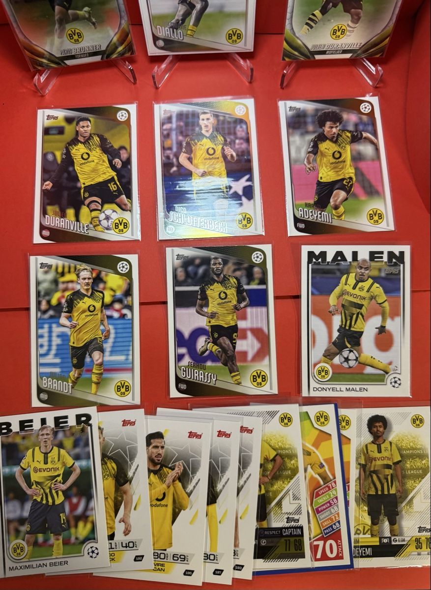 Topps Sammelbilder & Trading cards: Topps Dortmund Sammlung inklusive seltenem Autogramm – Neu (gemäss Beschreibung) aus Embrach von BenzosCards 3