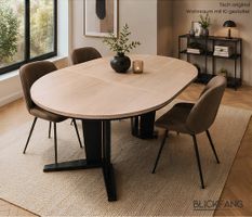 Tisch vom Schreiner | ausziehbar, oval