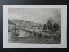 Genève avec le pont Montblanc