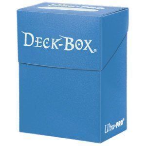 Altro in Decorazioni & Accessori: Ultra-Pro Solid Light Blue Deckbox – Nuovo e nell'imballaggio originale da Matzendorf venduto da SwissMagicKarten