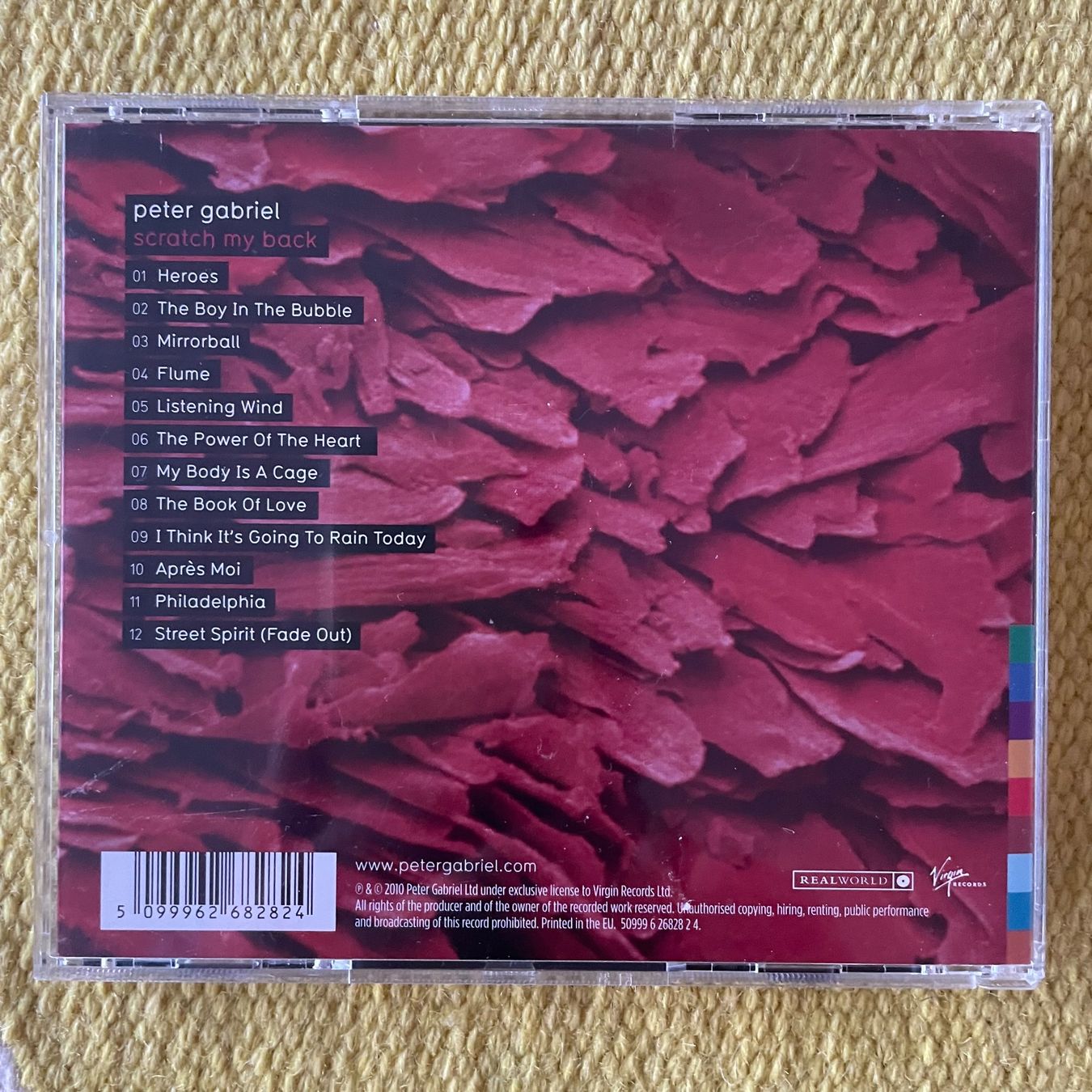 CD: PETER GABRIEL-SCRATCH MY BACK – Usato da Rorschacherberg venduto da CD-Roli 1