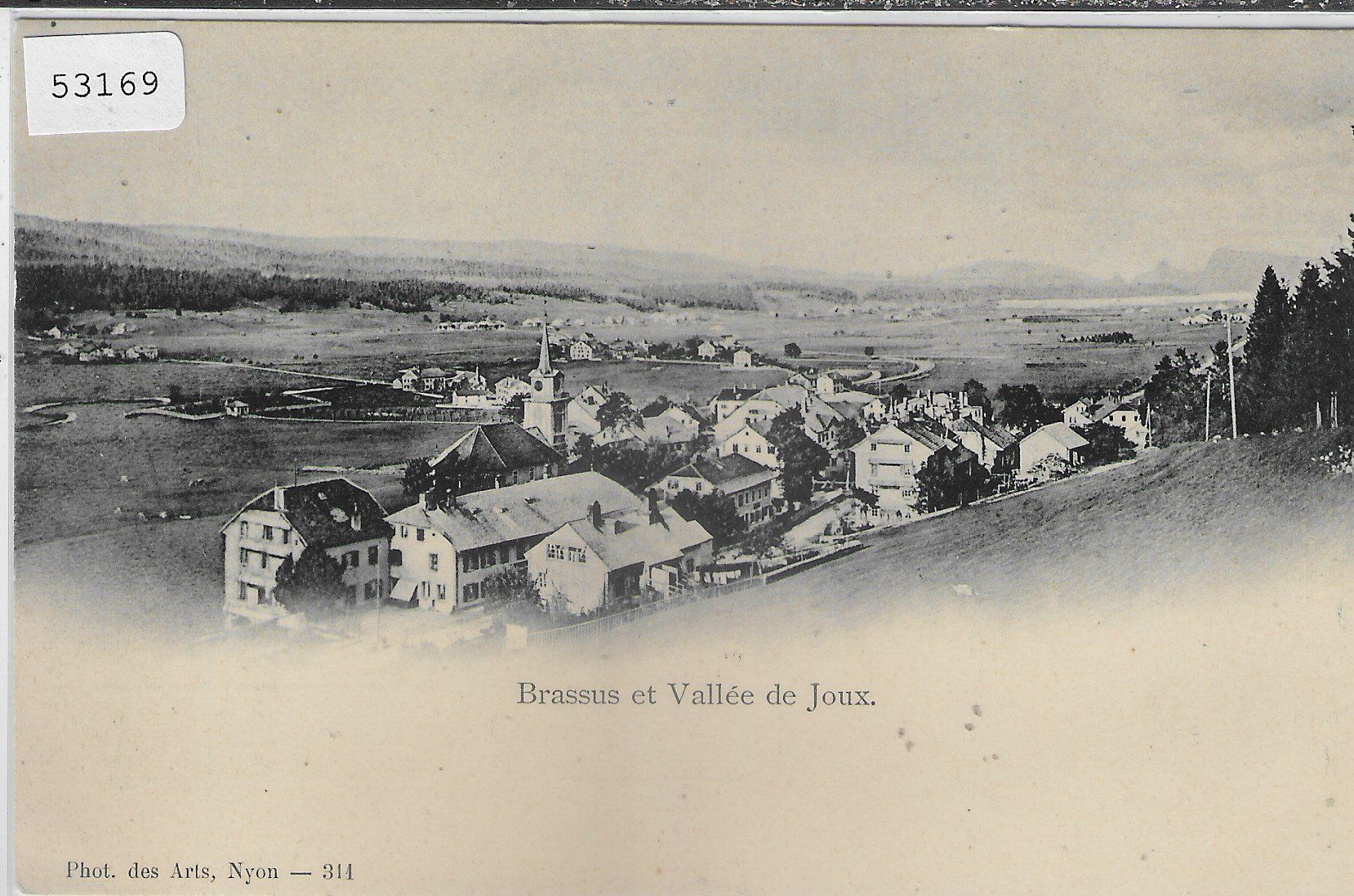 Cartes postales: Brassus et Vallee de Joux – D'occasion à Ettingen par Kartenplanet