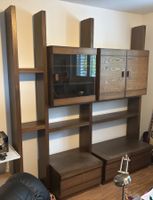 Wohnwand Regalwand Holz