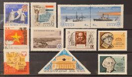 UdSSR 1965 Polarfahrt Eisbrecher Shakespeare Theater MNH**