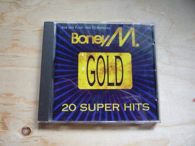 CD: Boney M Gold/20 Super Hits – Usato da Rieden SG venduto da Gant24