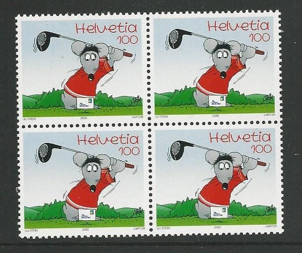 Tutti i francobolli: 2005 Nr. 1159 Comics Uli Stein ** – Usato da Basel venduto da Melphi