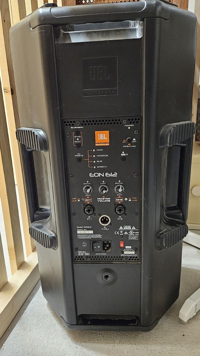 JBL Casse acustiche: JBL / EON612 – Usato da Pfeffikon LU venduto da DanyBK 2