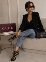 Gucci Zebra Print Heeled Booties, Size 39 - Unique Style!