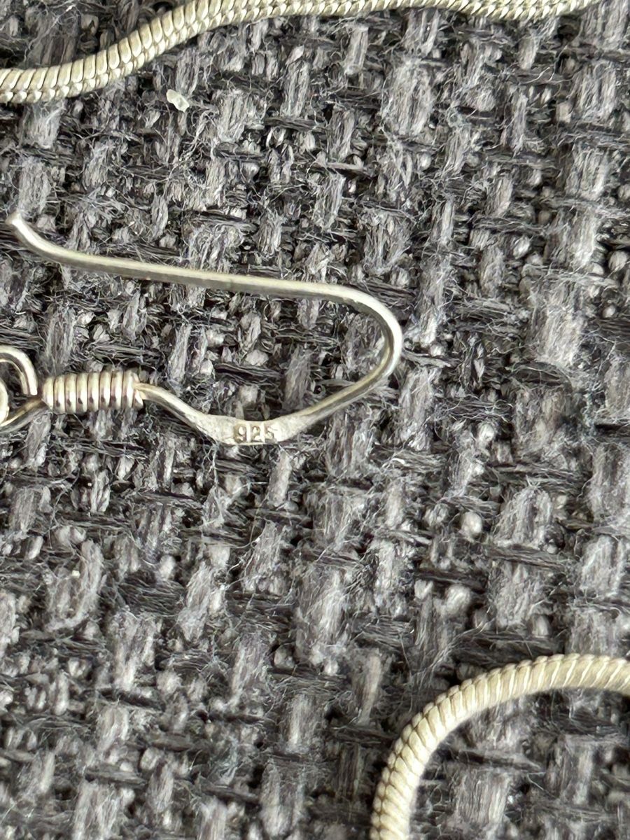 Sonstiger Schmuck: Silber 925 Kette mit Anhänger und Ohrringe Set – Gebraucht aus Gunten von starfish3 5