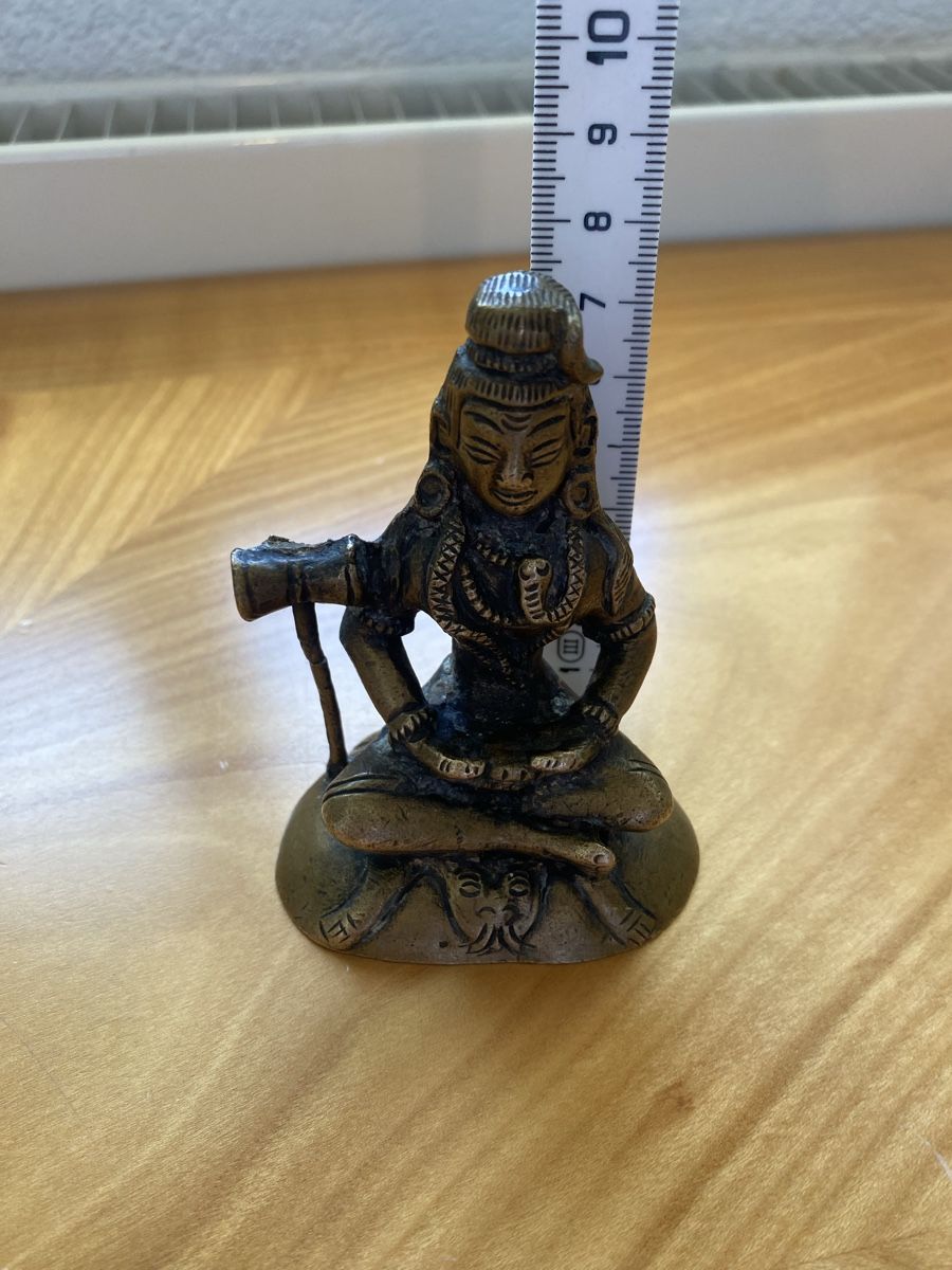 Sculture & Statue: Shiva-Statue aus Messing. – Usato da Birr venduto da Vintage-Liebhaber 1