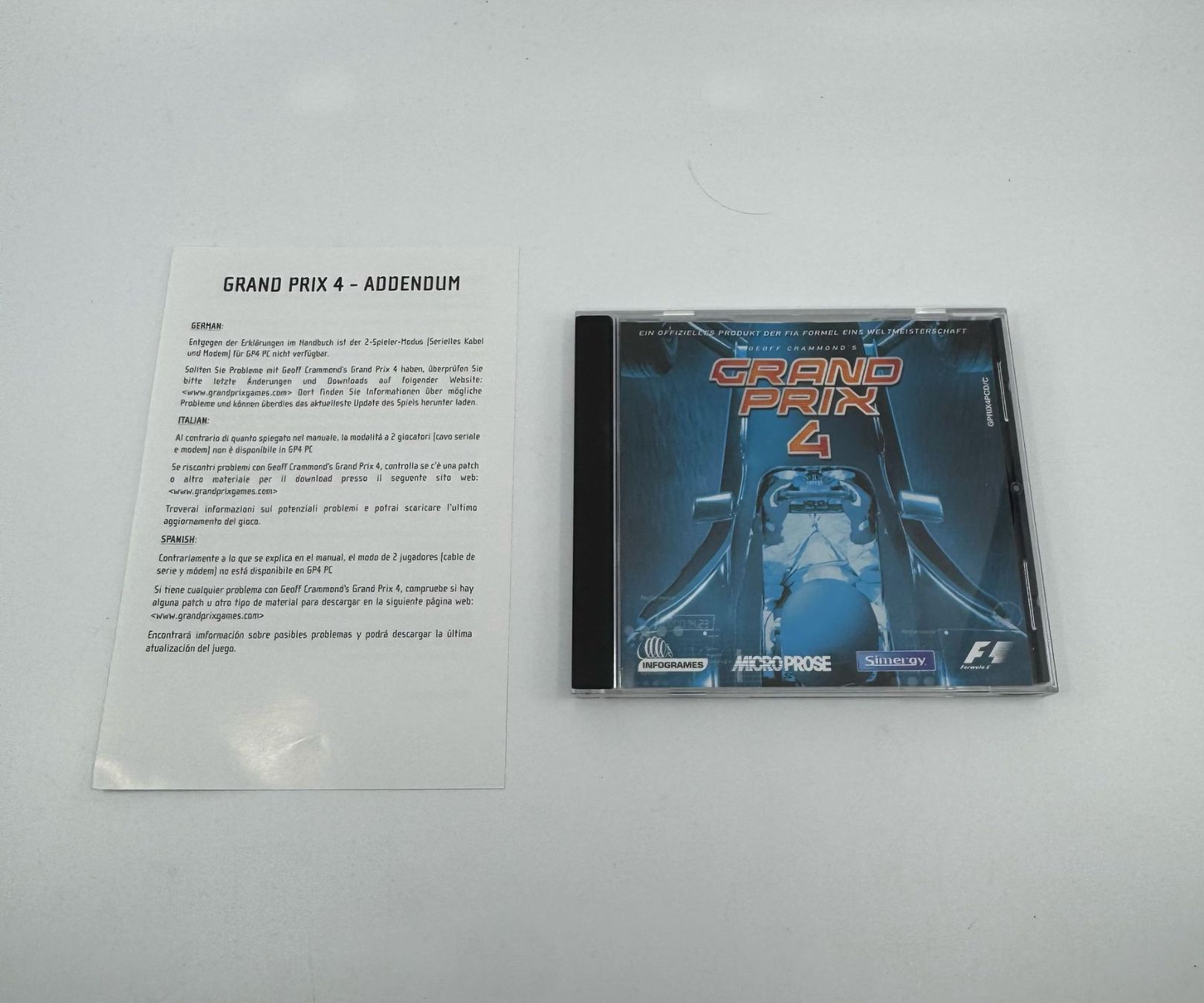 Giochi: Grand Prix 4 (PC) – Usato da Herisau venduto da Seyashop1 1