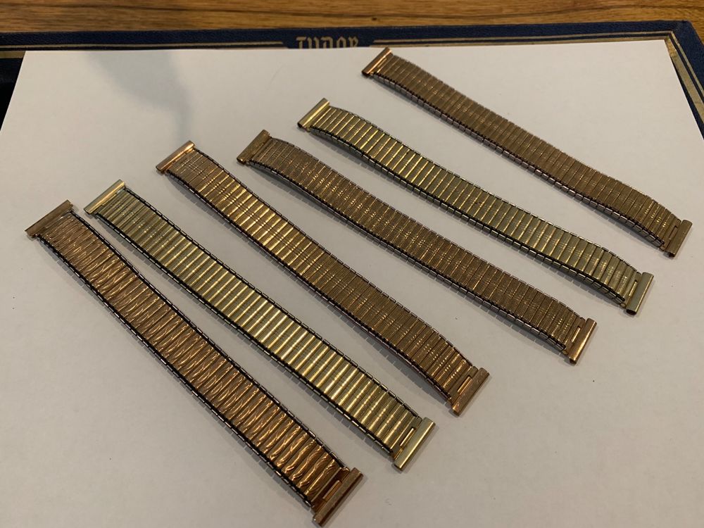 Lot De 8 Bracelets Métalliques Pour Montre - Bracelets De Rechange, Occasion