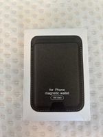 MagSafe Wallet für iPhone – magnetischer Kartenhalter – Schw