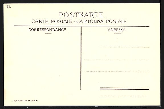 Cartoline postali: Thunstetten, Blick zum Schloss – Usato da Berlin venduto da bartko-reher 1