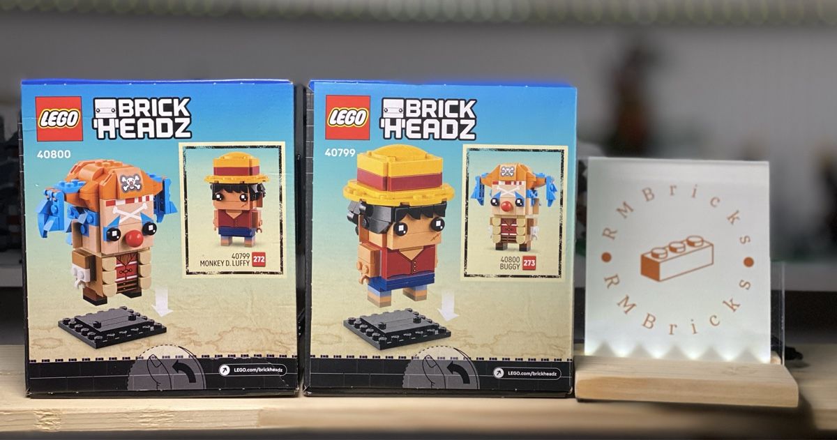 Lego Kit di costruzioni: Lego One Piece Monkey D Luffy 40799 & Buggy Set 40800 – Nuovo e nell'imballaggio originale da Appenzell venduto da RMBricks 1
