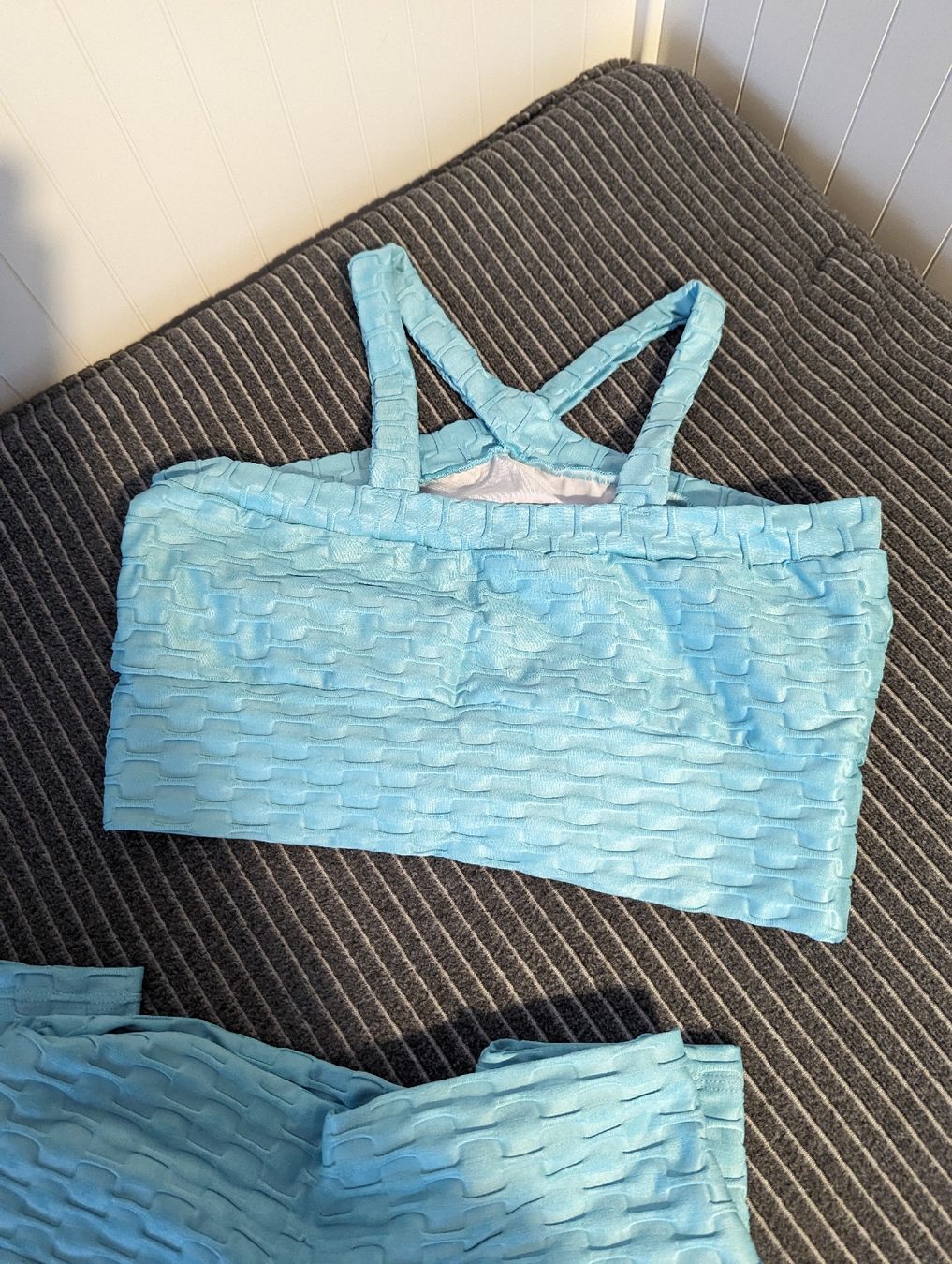Leggings: Set legging & brassière / BH bleu Copakabana L – Gebraucht aus Zürich von gag_wg7n 4