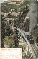 Rigi bahn schnurrtobelbrücke Gestell Rack