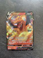 Glurak V Pokémon Karte Basis Kampf guter Zustand