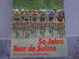 50 JAHRE TOUR DE SUISSE:1933-1983  CHRONIK IN BILDERN(NSB )
