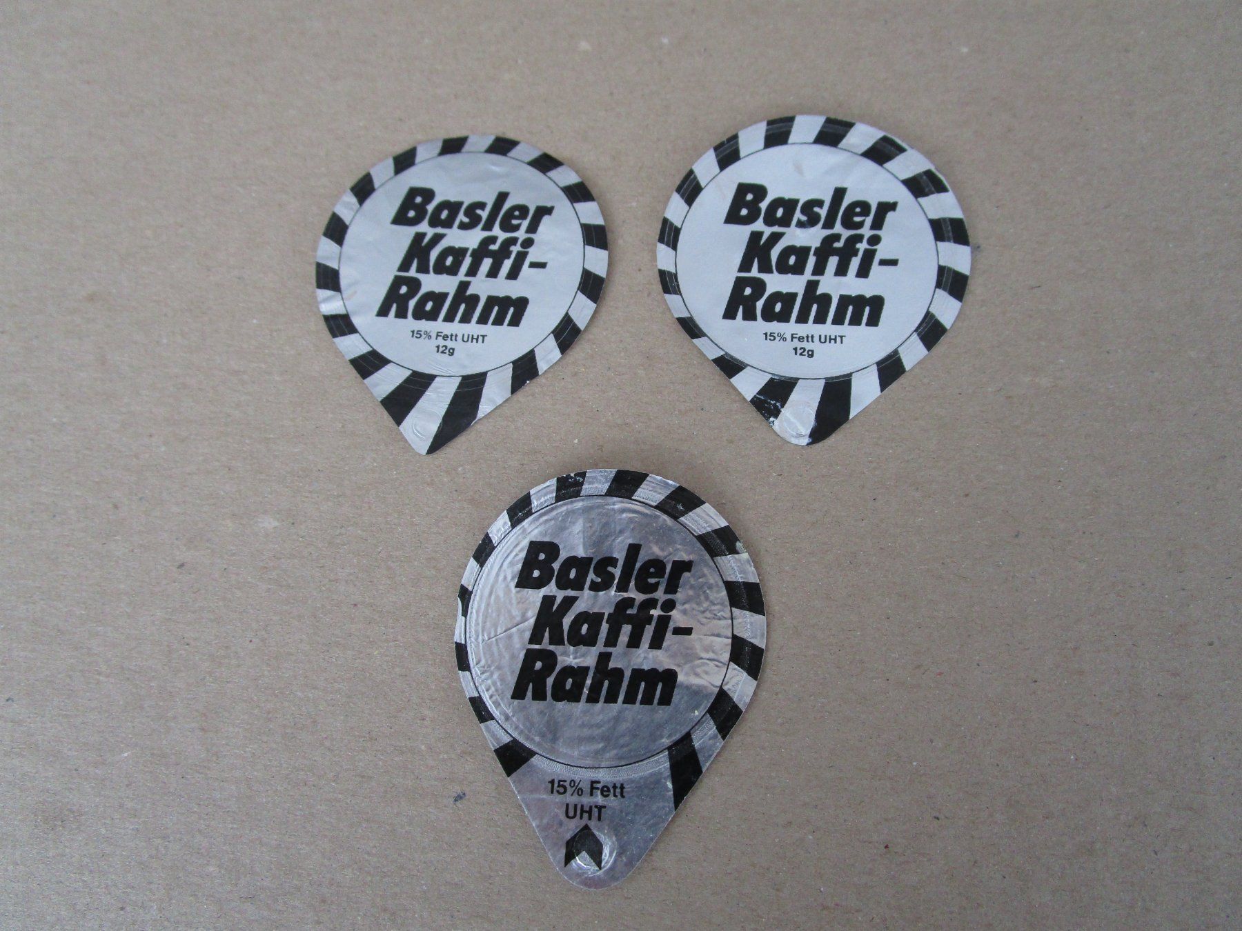 Kaffeerahmdeckel: KRD Einzelstücke B – Gebraucht aus Grenchen von Uhus15