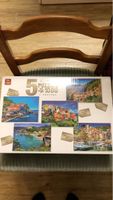 5 in 1 Puzzle Set Italien,  5 x 1000 Teile, Cinque Terre