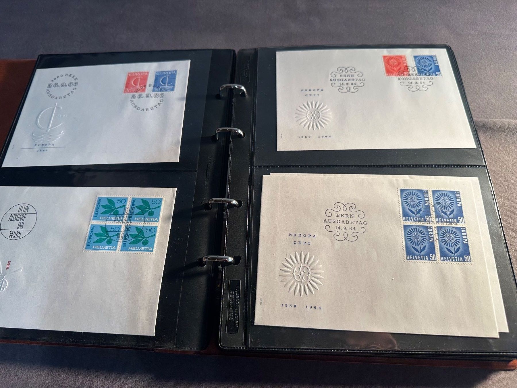 Tutti i francobolli: Album Schweiz Sammlung Briefe und FDC – Usato da Stettfurt venduto da 2442 5