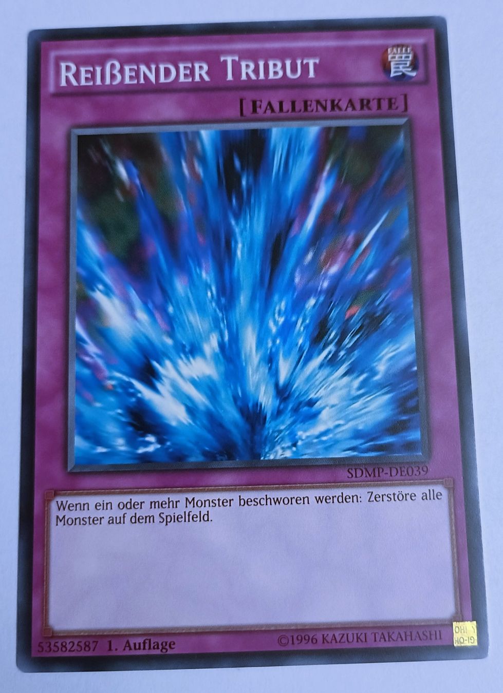Yugioh Carte collezionabili: Yu-Gi-OH! Reissender Tribut SDMP-DE039 – Nuovo (secondo la descrizione) da Köniz venduto da Yugicollect