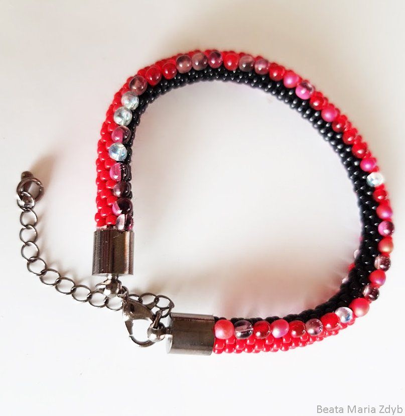 Bracciali & Braccialetti: ✨ Elegantes Armband Toho Beads hand made – Nuovo e nell'imballaggio originale da Widnau venduto da Marakumba