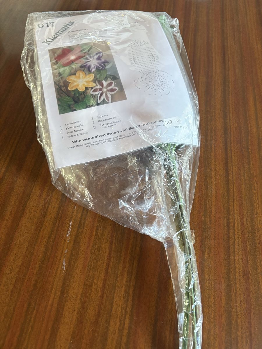 Bastelsets: Häkelset Blumen – Neu (gemäss Beschreibung) aus Wyssachen von Hahe89 2
