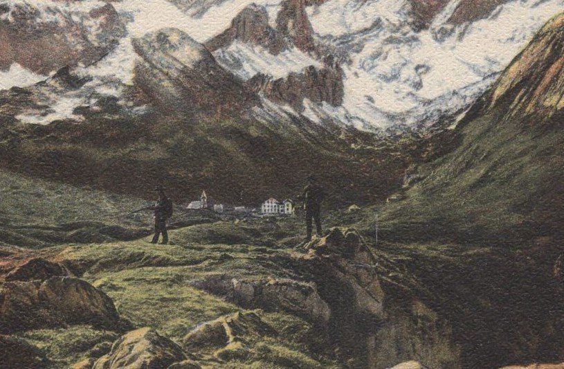 Cartoline postali: Altsteingebirge  Meglisalp – Usato da Aarau venduto da kufi44 1