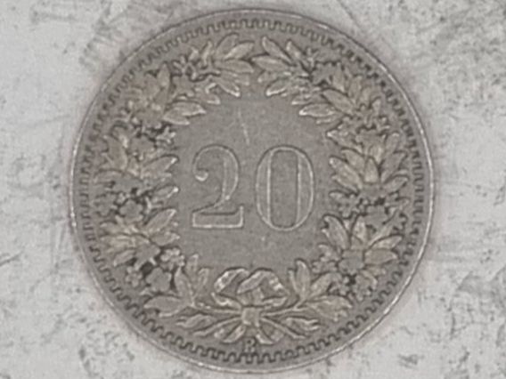 Tutti le monete: 20 rappen 1885 – Usato da Bure venduto da chap981 1