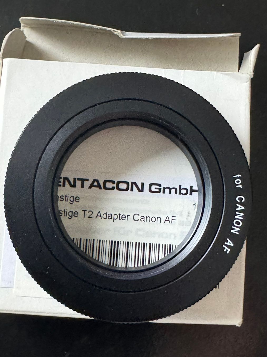Canon Adattatori foto: Pentacon T2 Adapter Canon AF , Neuwertig! – Nuovo (secondo la descrizione) da Uhwiesen venduto da mic_kd6g 1