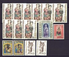 Andorra franz Restlos postfrisch**