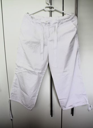 Coole Hose von GAP 🎀 Marine weiss Sommerhose