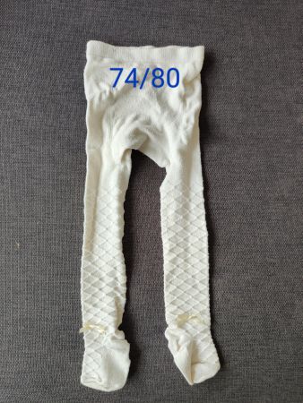Gr. 74/80 Strumpfhose mit Schleifen