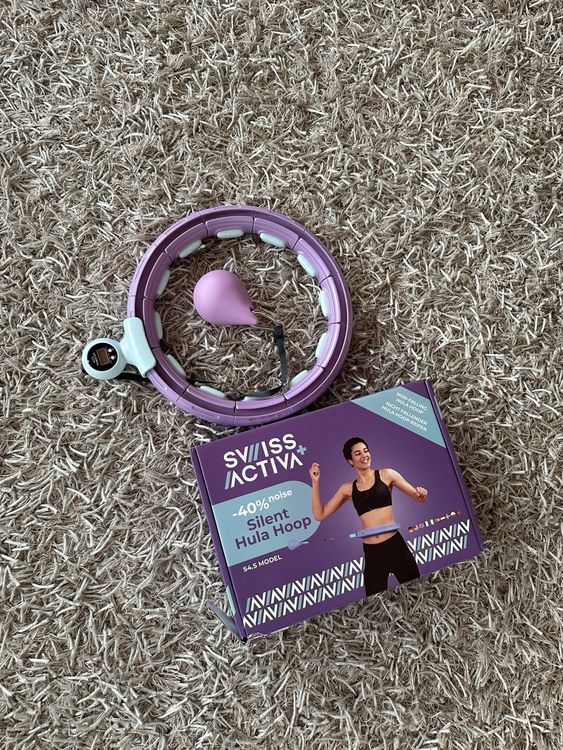 Swiss Activa+ Sart Hula Hoop S6+ Lila/Blau - Que nie fällt - Fitness