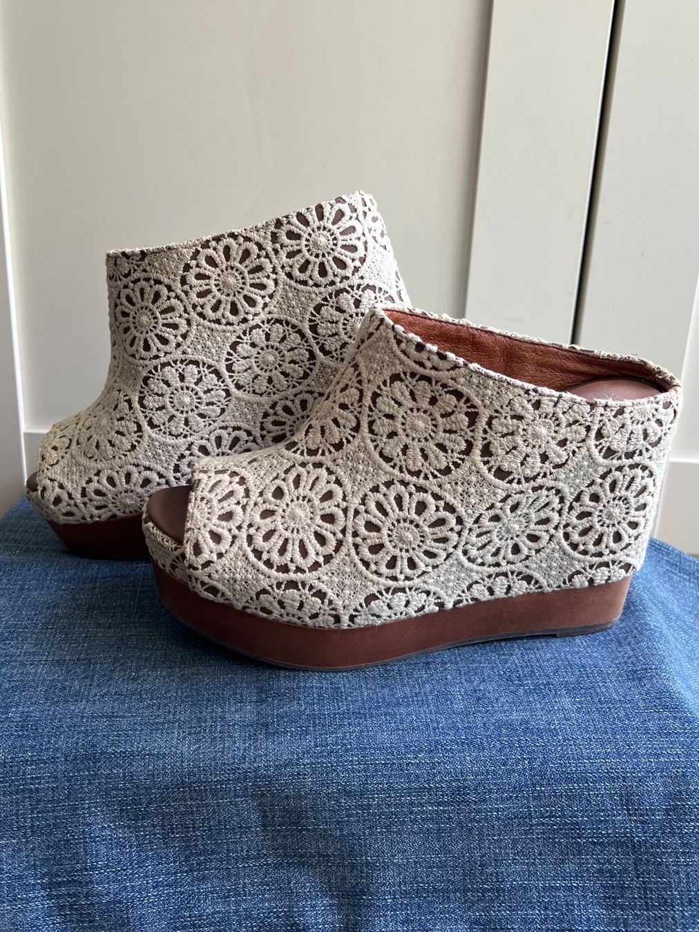 Scarpe da donna: Jeffrey Campbell Wedges, mit Spitze, EU 38 – Usato da Zürich venduto da mattcndx