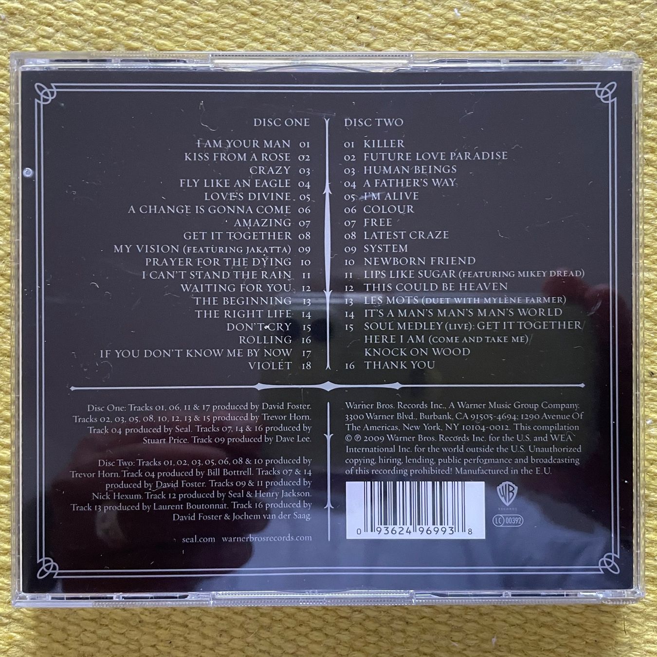 CD: SEAL-2CD HITS – Usato da Rorschacherberg venduto da CD-Roli 1