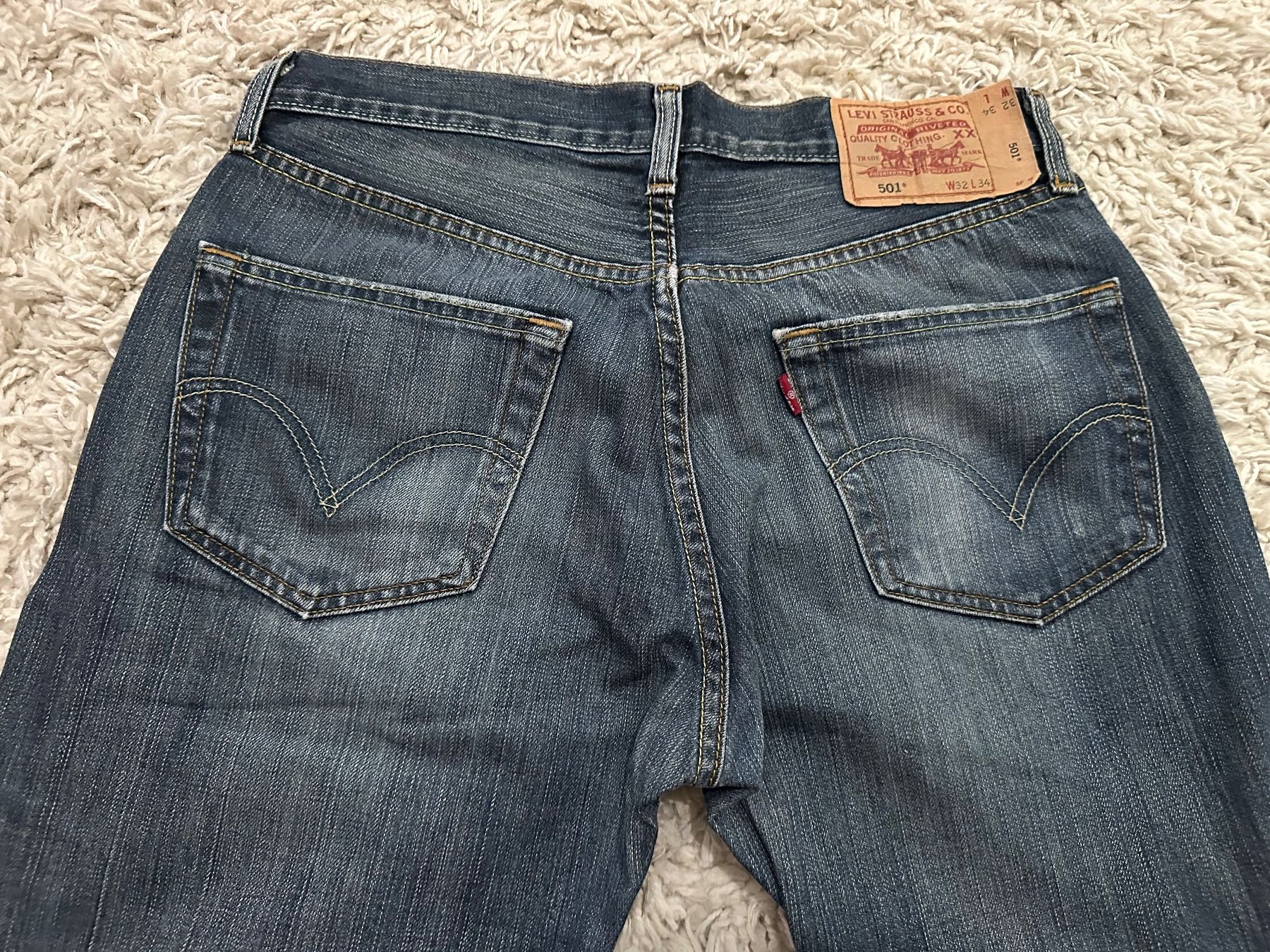 Levi's Jeans: Jeans LEVIS STRAUSS 501 Taille/Grosse W32L34 – Gebraucht aus Bern von BrandVilla 2