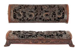 Beautiful Dragon decorated Incense ancient Box, China