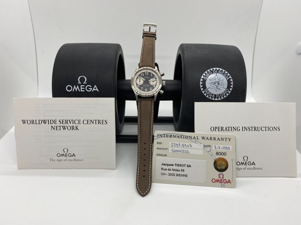 Omega Orologi: OMEGA Dynamic Limited Ed.  TARGA FLORIO – Nuovo (secondo la descrizione) da Schwanden i/E venduto da Renndino