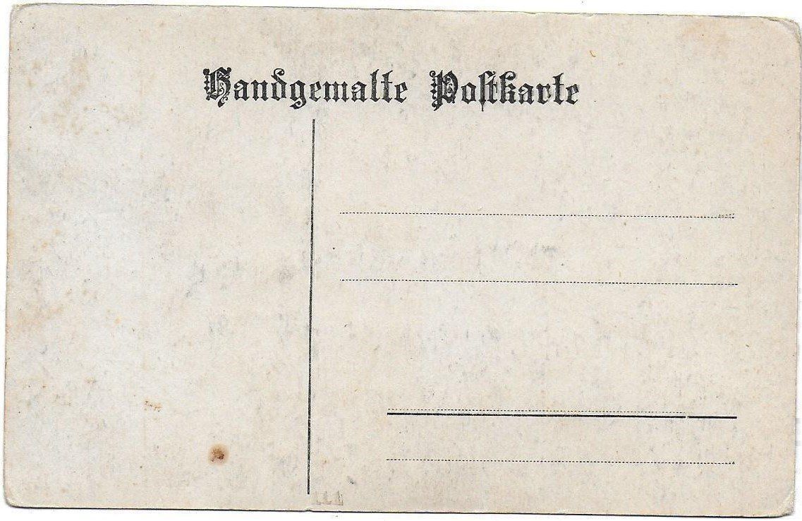Cartoline postali: Handgemalte Postkarte – Usato da Kloten venduto da kanschweiz 1