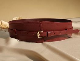 Gürtel Wildleder Modische Breiter Vintage